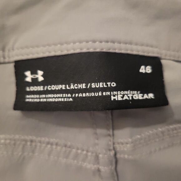 Under Armour Performance Golf Cargo Shorts Mens Size 46 Wicking - Picture 6 of 12